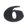 Sail number 14″ #6/9 blk.