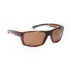 Baja heritage glass shiny brown wood grain / copper