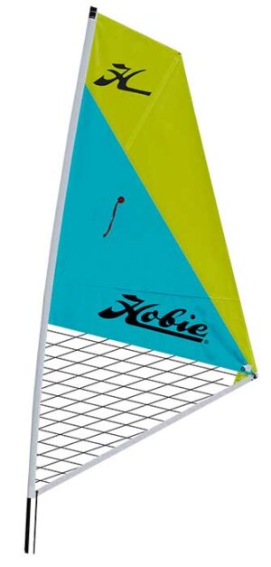 Hobie Kayak Sail Kit Aqua Chartreuse